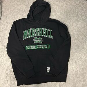 Marshall University Black Hoodie